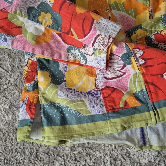 Coldwater Creek Women's Floral Zip-Front Structured Jacket Size Small - Picture 4 of 5